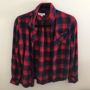 Beachlunchlounge Red Flannel Plaid